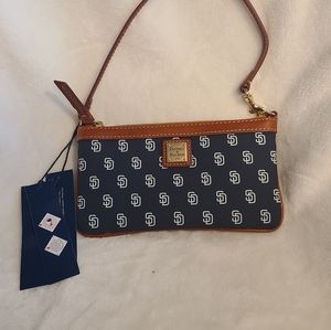 Dooney and Bourke San Diego Padres wristlet